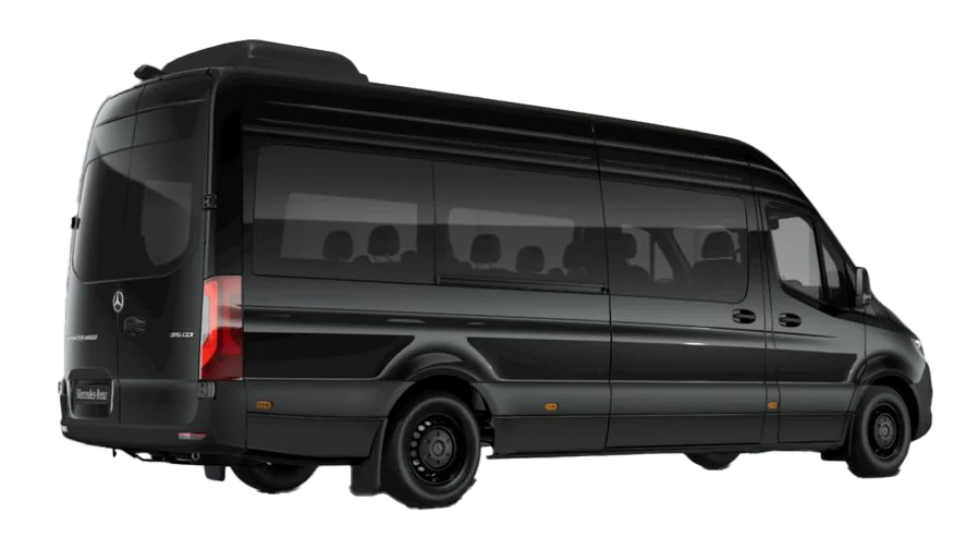 Minibús Mercedes-Benz Sprinter de lujo para traslados privados de grupos